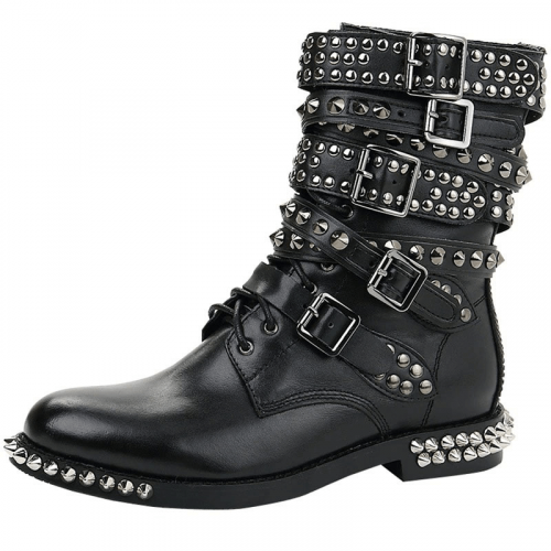 Biker Women's Boots - Biker Style.