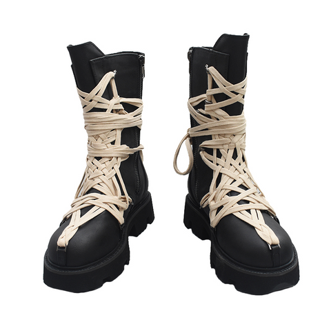 HIGH-TOP ANKLE BOOTS - BRITISH STYLE FOR MEN AND WOMEN.