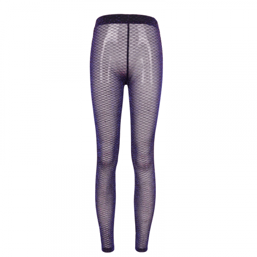 Leggins transparents pourpres décontractés pour femmes/pantalons gothiques féminins à taille élastique