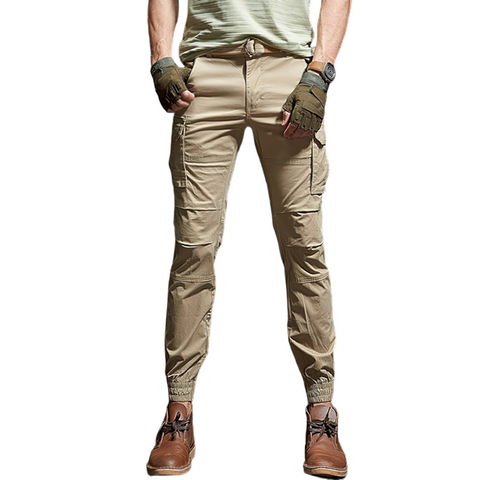 Men's Camouflage Pants - Military Style Cloth.