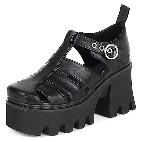 Cool Women's Platform Gladiator Sandals - Trendy Footwear.