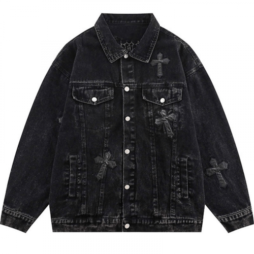 New Mens Red Ripped Denim Jacket Casual Oversize Jeans Coat For Men For  Spring And Autumn Fashionable Youth Streetwear Available From Us_minnesota,  $30.58 | DHgate.Com