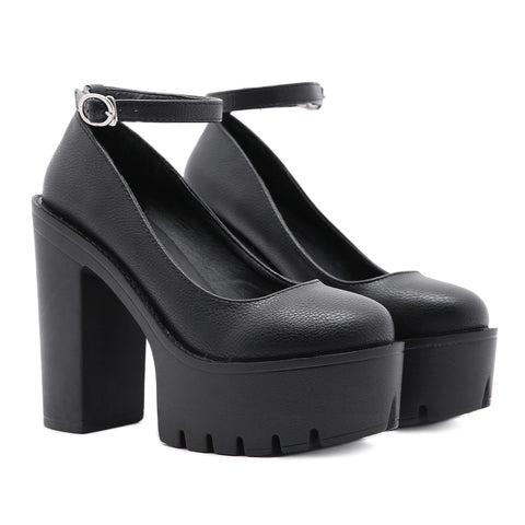 High-Heeled Pumps Shoes - Gothic Outfits.