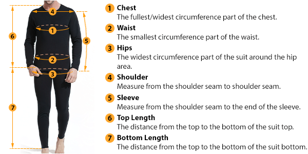 how to measure male suit size