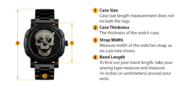 comment mesurer la taille de la montre