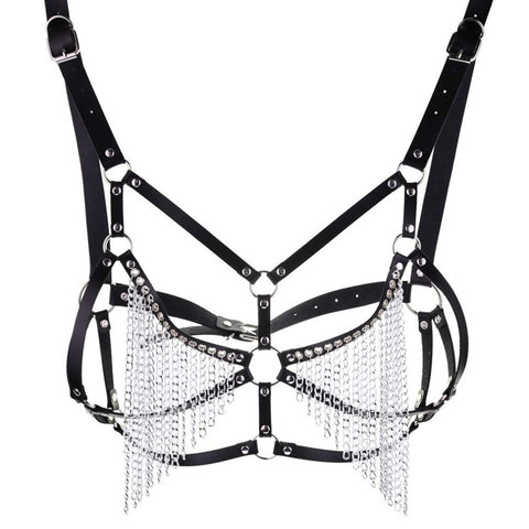 Leather Chain Harness, Fashion Body Harnesses