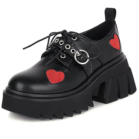 Women's Gothic Shoes - Punk Style.