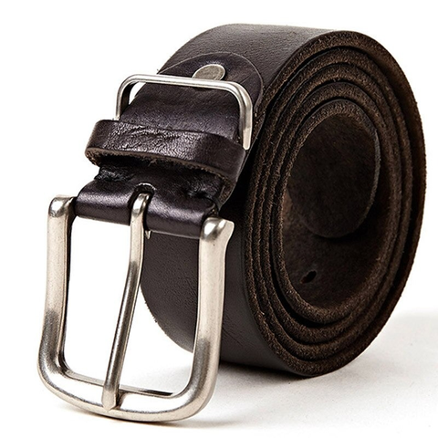 Pin Type Casual Wear Mens Leather Belts