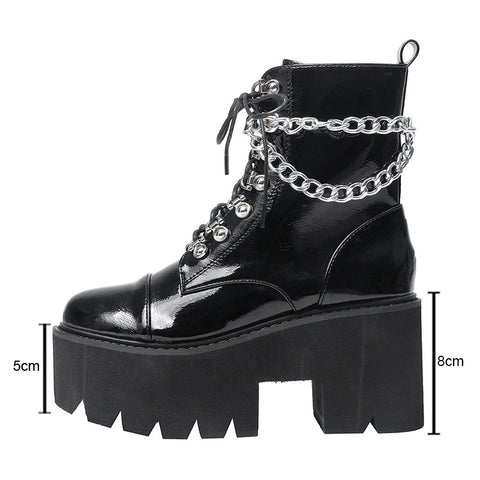 Gothic Women's Boots - Gothic Style.