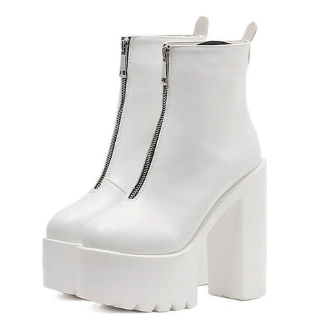 Women Ankle Boots - Rocker Outfits Shoes.