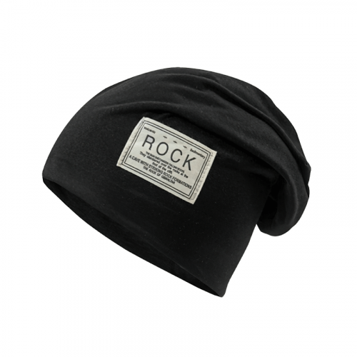 Bonnet extensible doux avec motif brodé/accessoires d'extérieur chauds et confortables.