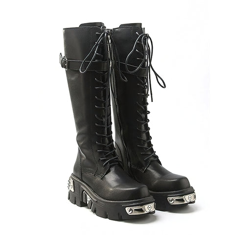 Fashion Platform Boots - Fashion/Goth Style.