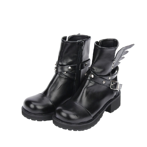 WOMEN'S LEATHER BOOTS - CASUAL SHOES.