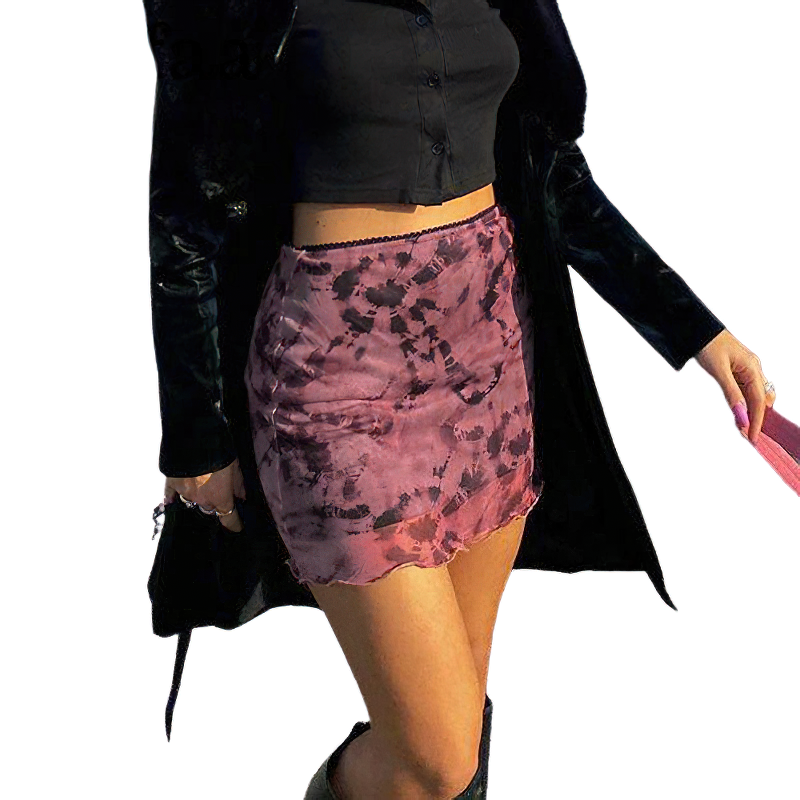 Women's Stylish Streetwear Leather Skirt