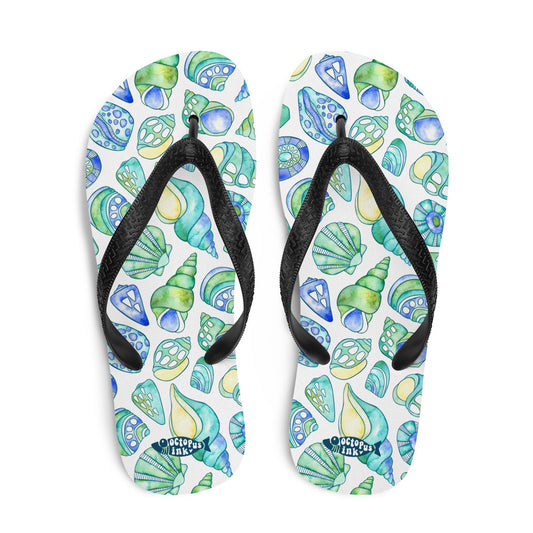 Juicy Rainbows- Flip Flops – Octopus Ink