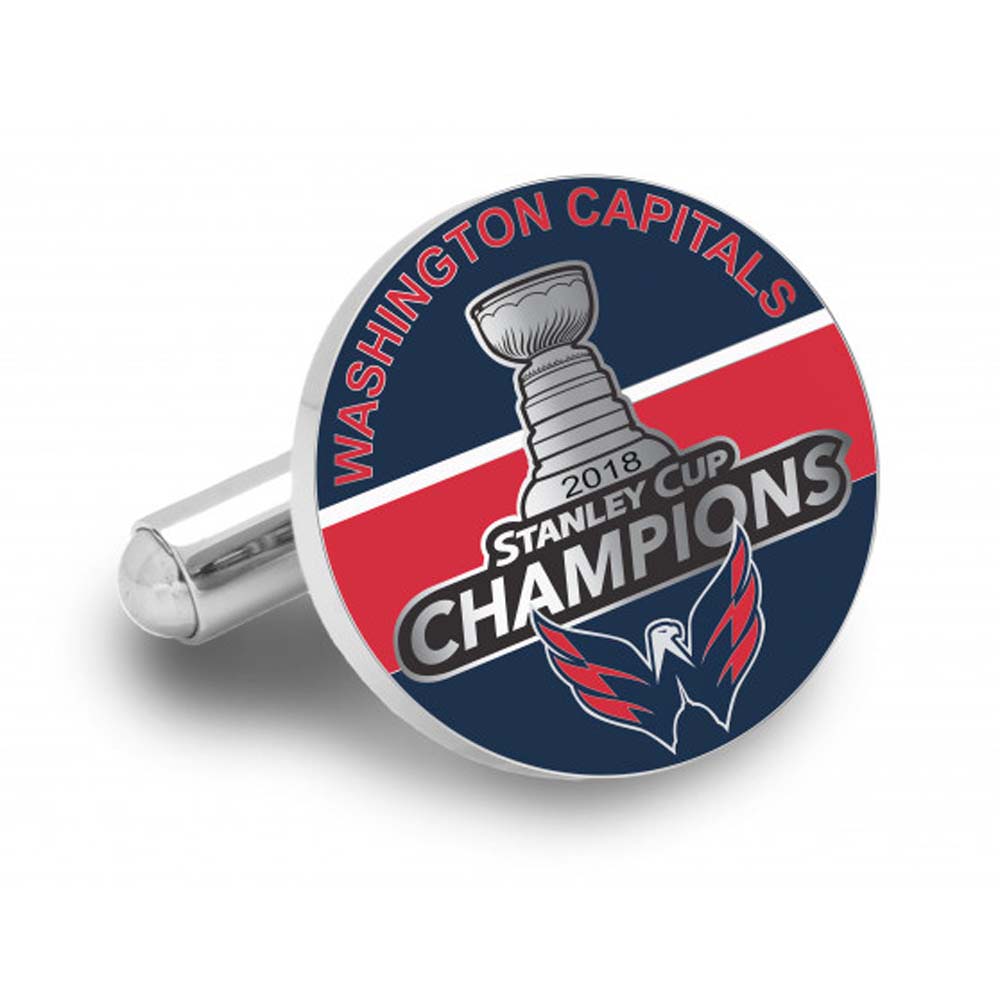 18 Washington Capitals Stanley Cup Champions Cufflinks Cufflink Aficionado