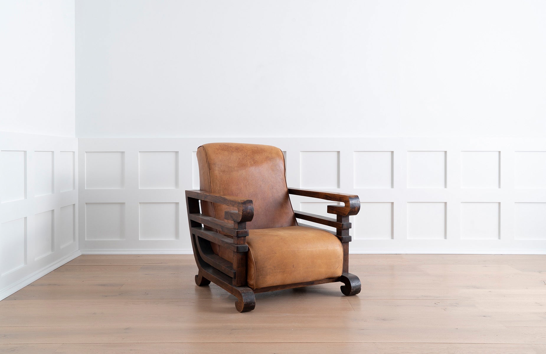 James Mont Art Deco Lounge Chair