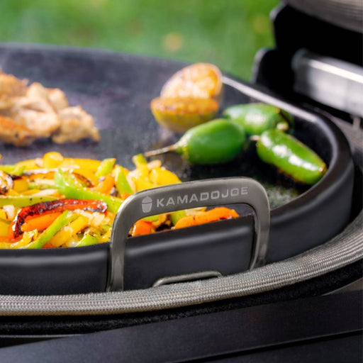 SNS Grills Drip 'N Griddle Pan Deluxe - Fits Weber 22-Inch Kettle