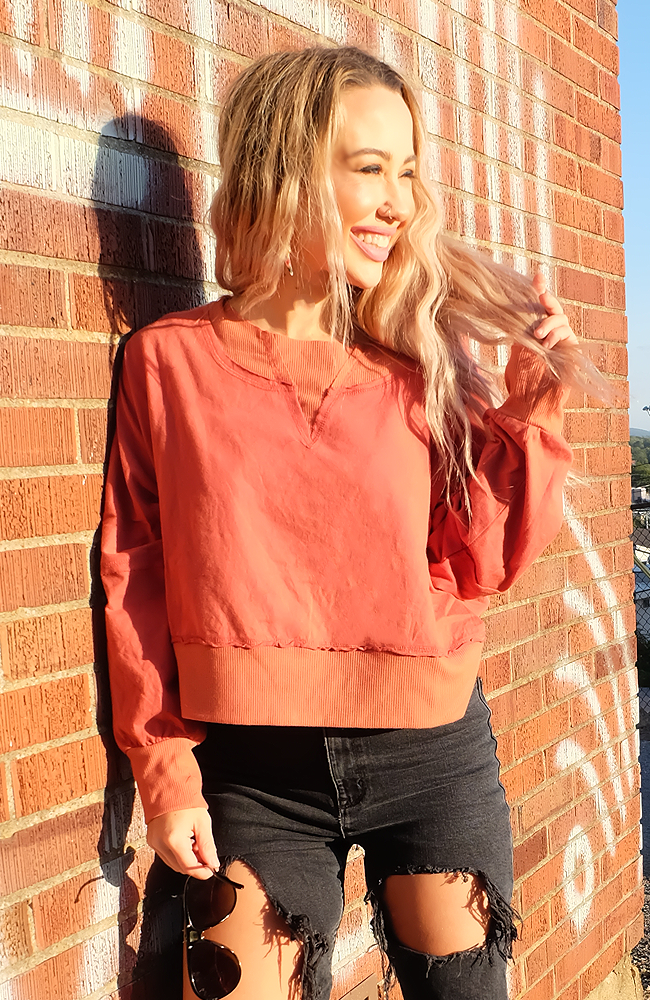 PSL Cropped Pullover