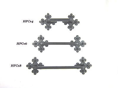 Spanish Club Straight Iron Cabinet Pull HPCs