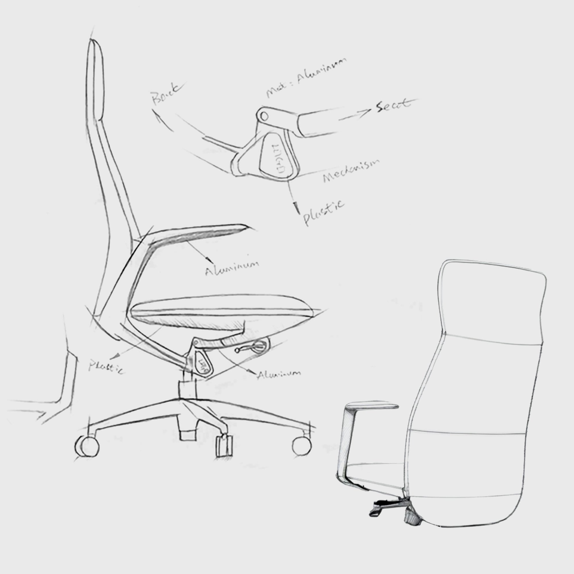Royal Slim Executive Office Chair - Image 6