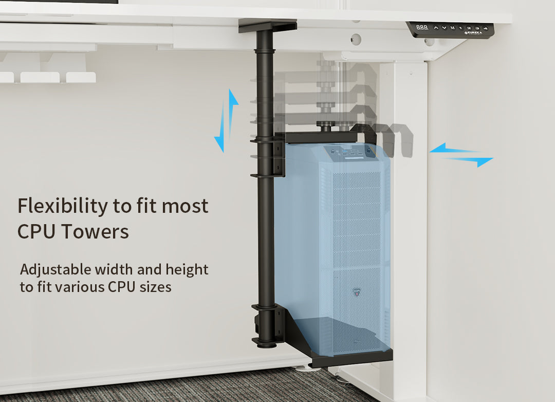 Eureka Height & Width Adjustable CPU Hanger