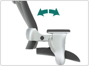 Backrest Power Adjustment of the Eureka Ergonomic Chair ERK-SC-002
