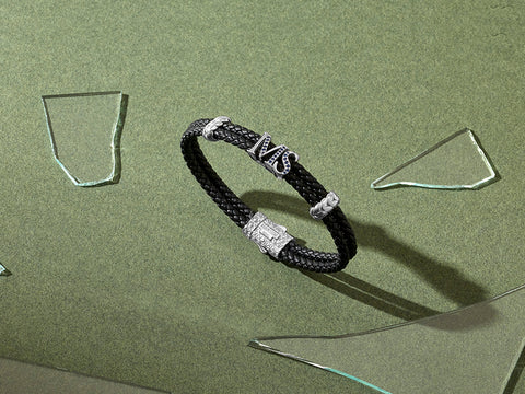 Customizable Leather Bracelet for Men