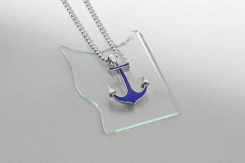  Ocean Anchor Pendant in Silver (Pendant only)