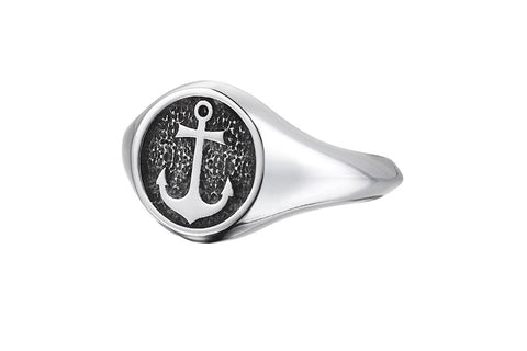 Anchor Ring in 925 Sterling Silver - Atolyestone
