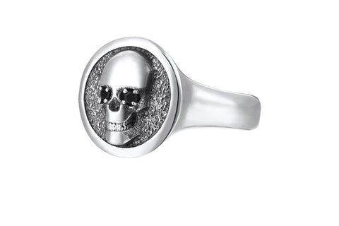 Skull Ring in 925K Sterling Silver - Atolyestone