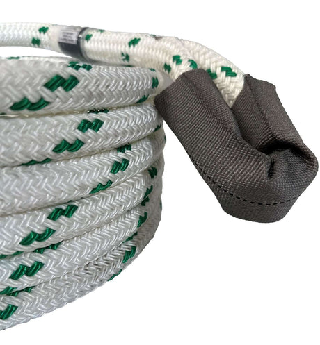  5-10M Towing Rope With Metal Hooks, 5/8/10/15/20/25 Tons High  Strength Nylon Tow Strap, Recovery Tow Rope Cable With Steel Forged Hooks,  Heavy Duty Straps For Winch Trailers Cars ( Size 