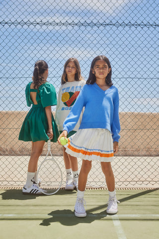 Molo tennis skirt and tee