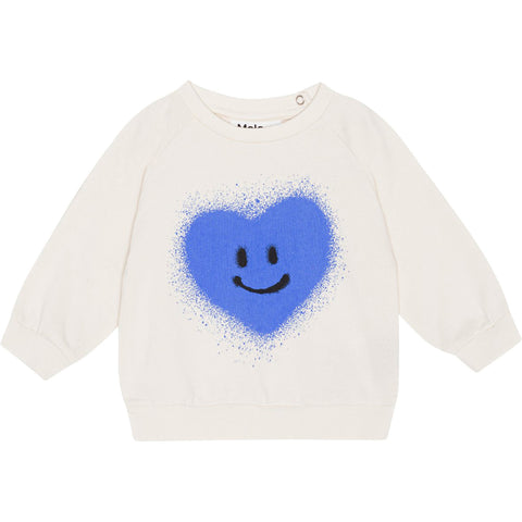 Disc Heart Sweatshirt by Molo