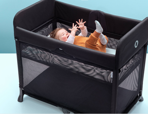 Bugaboo Stardust Play Yard in bassinet formation