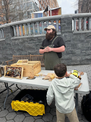 Beekeeper and honey tasting in BPC