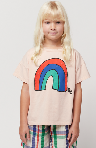 girl in rainbow tee by bobo choses