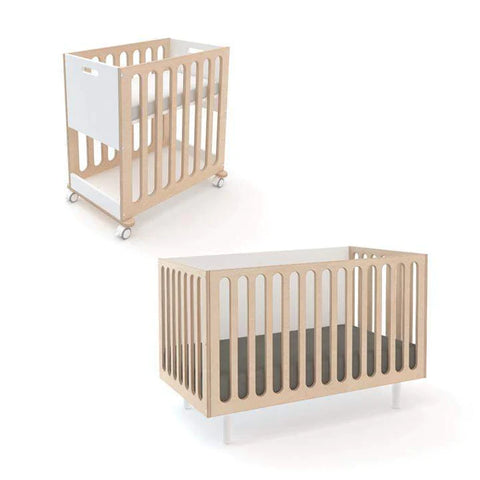 Fawn crib and bassinet