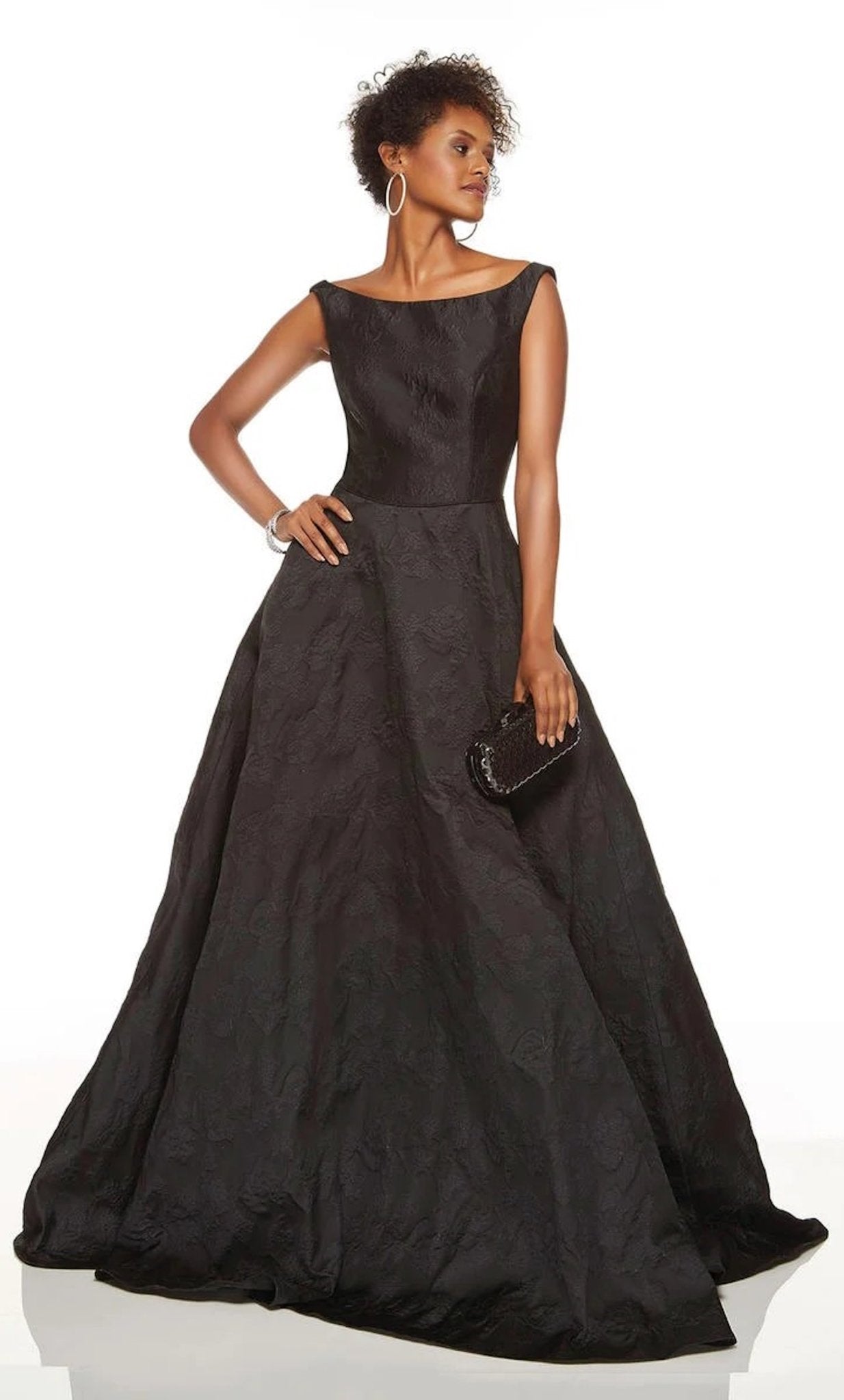 Stunning Black Lace Overlay Tulle A-line Black Wedding Dress | Black  wedding dresses, Black ball gown, Black lace wedding dress