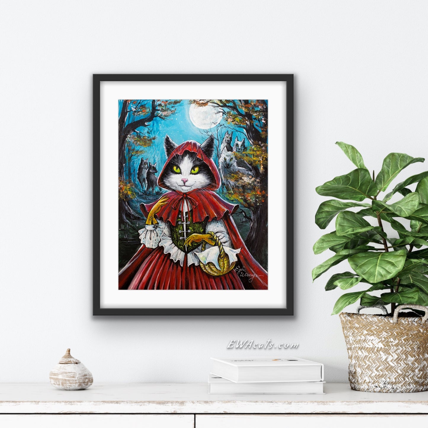 Art Prints "Fearless Red"