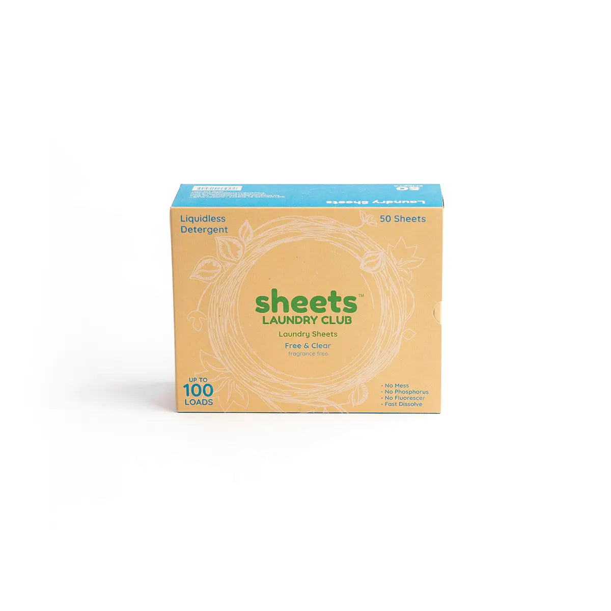 Sheets Laundry Club Laundry Detergent Sheets (Fresh Linen & Lavender)