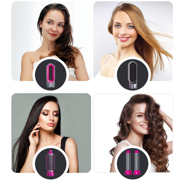 secador de cabelo, Secador de cabelo 5 em 1, Escova modeladora 5 em 1, Magic Hair Secador de cabelo 5 em 1, Secador de Cabelos 5 em 1 – HairSec