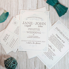 elegance wedding stationery collection