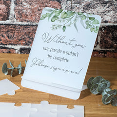 wedding guest book sign