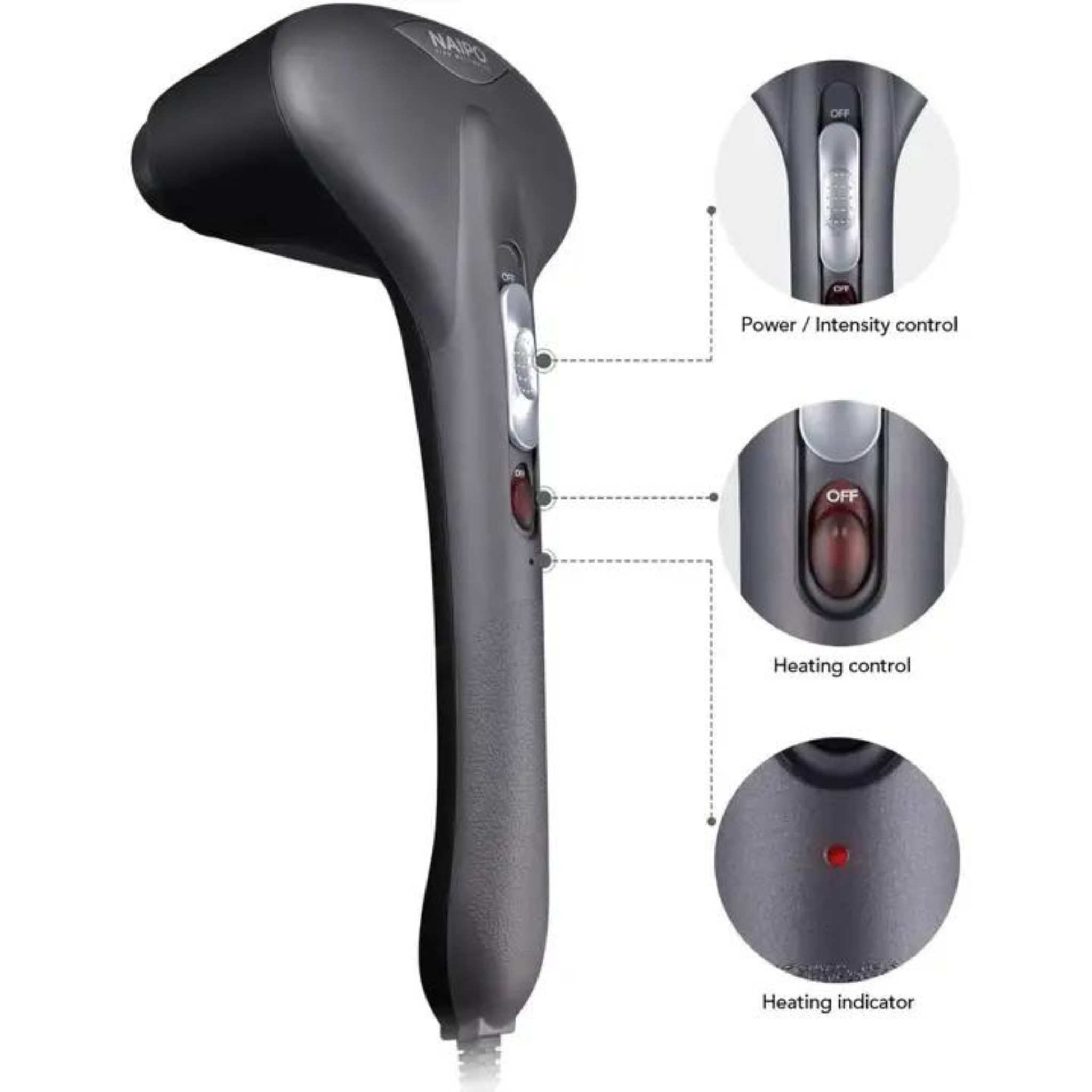 Handheld Massager Double Head Percussion Massager