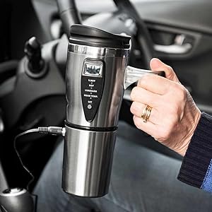 Heated Travel Coffee Mug