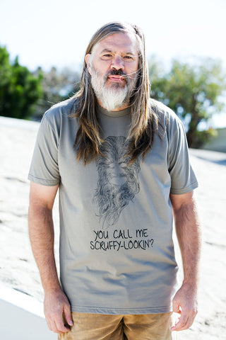 Iconic Beards T-Shirt Collection: You Call Me Scruffy-Lookin?