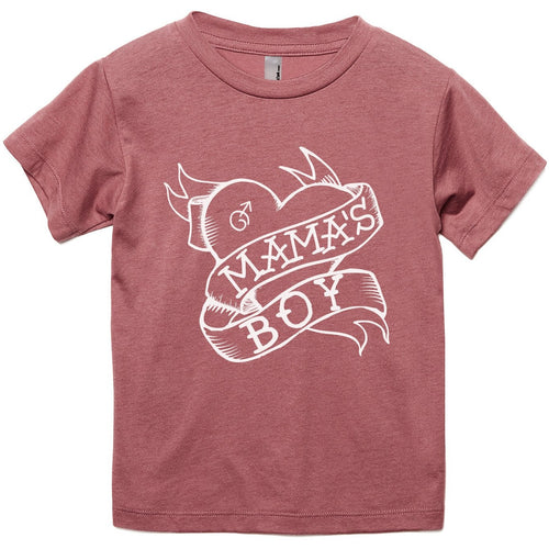 Mamas Boy Toddler's Go-To Crew Graphic T-Shirt
