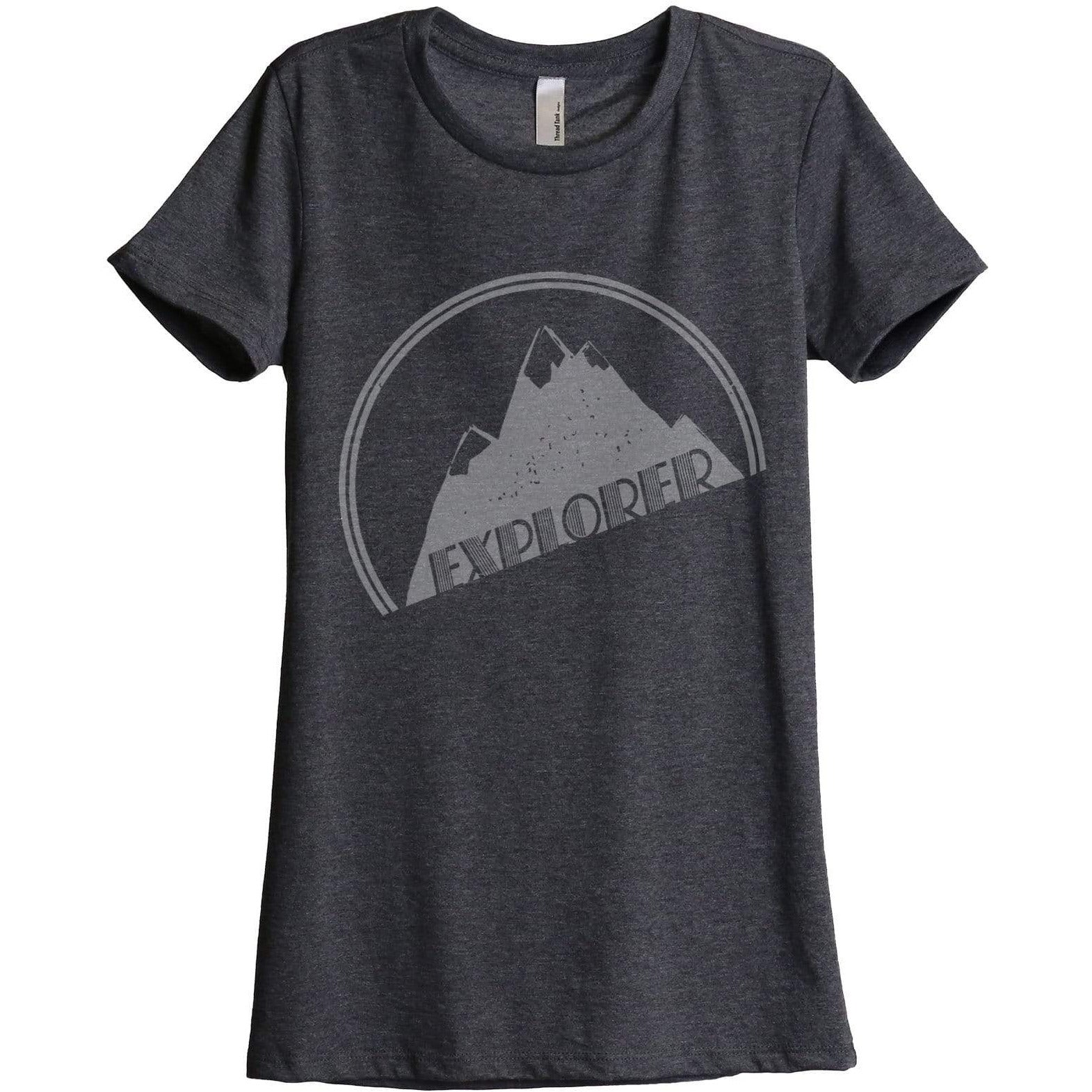 Explorer Women Relaxed Crew T-Shirt Tee Graphic Top - Stories You Can ...