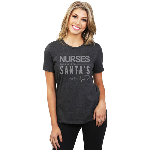 Nurse Definition Women's Relaxed Crewneck Graphic T-Shirt Top Tee